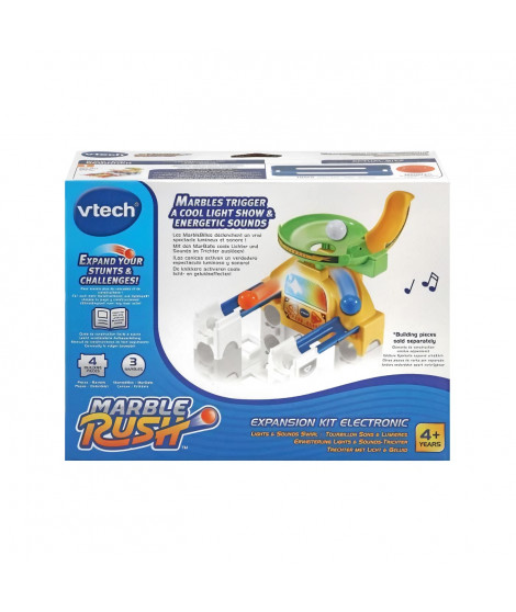 VTECH - Marble Rush Circuit a Billes - Expansion Kit Electronic - Tourbillon Sons et Lumieres