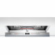 Lave-vaisselle tout intégrable BOSCH SMV4HCX48E SER4 - 14 couverts - Induction - L60cm - Home Connect - 44dB
