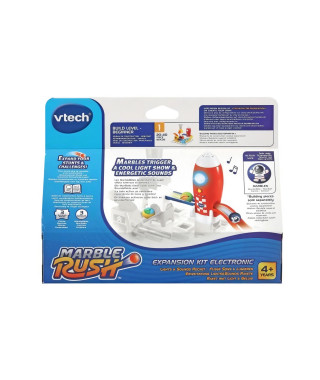 VTECH - Marble Rush Circuit a Billes - Expansion Kit Electronic - Fusée Sons et Lumieres