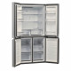 HOTPOINT HAQ9E1L - Réfrigérateur multiportes, 591 L (384 L + 207 L), 187,5 X 90,9 X 69,7 cm, Inox, , Total No Frost