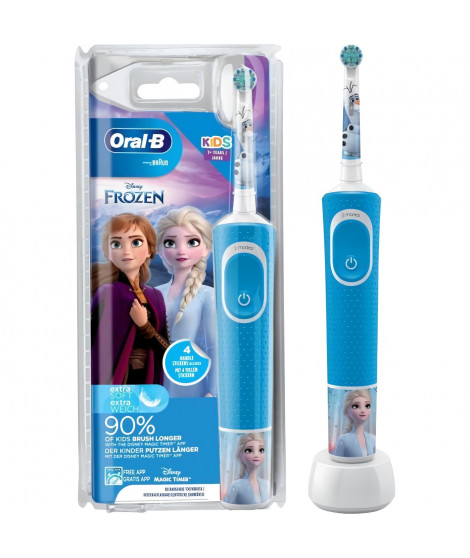 Brosse a Dents Électrique Kids Reine des Neiges 2 +3ans - Oral-B