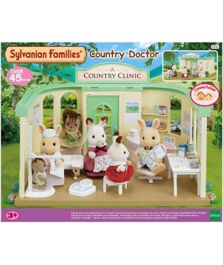 Cabinet médical miniature - SYLVANIAN FAMILIES - 5096 - Accessoires inclus