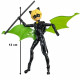 BANDAI Miraculous Ladybug - Mini-poupée 12 cm : Chat Noir et son équipement