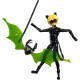 BANDAI Miraculous Ladybug - Mini-poupée 12 cm : Chat Noir et son équipement