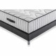 DEKO DREAM Extra Pack pret a dormir Matelas + Sommier 160x200 cm + Couette + 2 Oreillers