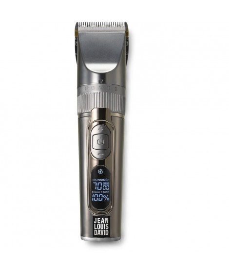 Tondeuse cheveux & barbe - JEAN LOUIS DAVID - Digital Clipper - 25 hauteurs de coupe - Batterie Lithium-Ion - Grande autonomie