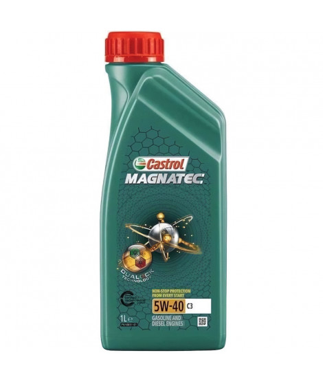 CASTROL Huile-Additif Magnatec C3 - Synthetique / 5W40 / 1L