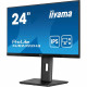 Ecran PC - IIYAMA ProLite XUB2493HS-B5 - 24 FHD - Dalle IPS - 4 ms - 75Hz - HDMI  / DisplayPort - Pied réglable en hauteur
