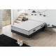 HOTEL SUPREME Ensemble Matelas + Sommier 140 x 190 - Ressorts - 7 zones - Ferme - 27 cm