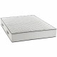 DEKO DREAM Ensemble DÉTENTE matelas + sommier 160 x 200 - Ressorts - 24 cm - 7 zones - Équilibré