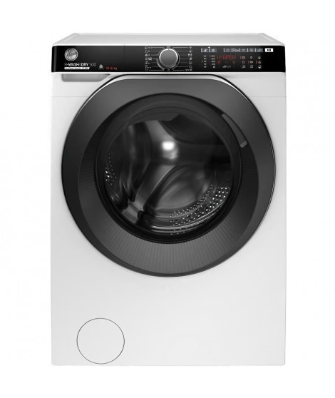 Lave-linge séchant HOOVER HDP5106AMBC/1-S H-Wash&Dry500 - 10 /6 kg - Induction - 1500 trs/min - Vapeur - Connecté - Classe A …