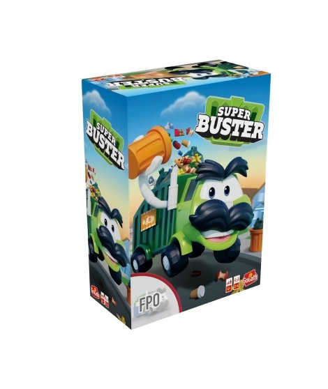 Super Buster - Jeu de carte - GOLIATH - 4 ans et plus