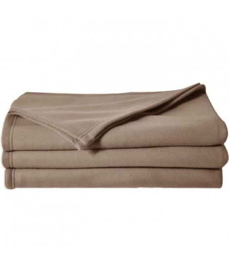 POLECO couverture polaire TAUPE 240