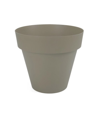 PLASTIKEN Pot a fleurs 48 Cm Collection TES- Taupe