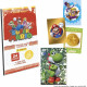 PANINI - Super Mario Trading Cards - Fat Pack De 24 Cartes + 2 Cartes Bonus