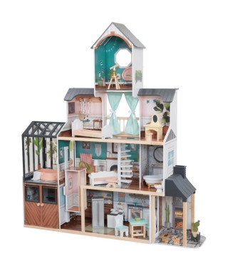 Kidkraft - Maison de Poupées - Bois Céleste - Bleu - Accessoires