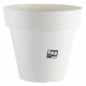 PLASTIKEN Pot de fleurs Tes - 48 cm - Blanc