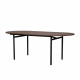 Table a manger - Contemporain - Pieds en métal - LODGE - L 200 x P 95 x H 74