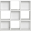 Meuble de rangement MIXCLUB 9 cases - Blanc - L 91x P 30 x H 91 cm