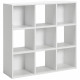 Meuble de rangement MIXCLUB 9 cases - Blanc - L 91x P 30 x H 91 cm