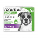 FRONTLINE Combo Chien L - 20 a 40 kg - 4 Pipettes - Puces tiques et poux