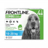 FRONTLINE Combo Chien M - 10 a 20 kg - 4 Pipettes - Puces tiques et poux