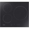 Plaque de cuisson induction -CANDY - 3 foyers - L 56 x P 49 cm - CI633CTT -Noir