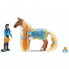 Coffret cheval a coiffer Kim & Caramelo - SCHLEICH - Sofia's Beauties - 42585 - A partir de 4 ans