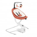 Babymoov Balancelle bébé électrique Swoon Motion, Assise a 360°, Terracotta