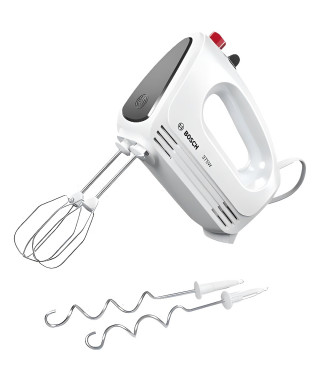 BOSCH MFQ22100 CLEVERMIXX Batteur - Blanc/Argent