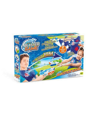 Jeu de Bataille d'Eau CANAL TOYS - Hydro Blaster Game - 2 pistolets + 2 dossards color change