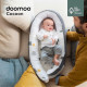 BABYMOOV Doomoo Cocoon Réducteur de lit Bear Grey - Evolutif & Respirant