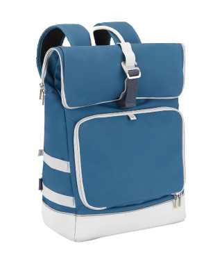 Babymoov Sac a dos a langer Le Sancy, Capacité ajustable 26 a 36L, Bleu