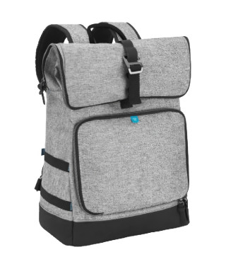 Babymoov Sac a dos a langer Le Sancy, Capacité ajustable 26 a 36L, Smokey