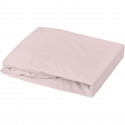 DOMIVA Drap housse + Alese Uni - 100% Coton - oeko-Tex - Blanc/Poudre - 60 x 120 cm