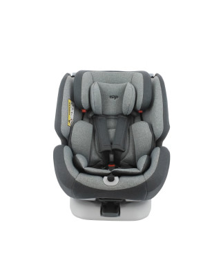 Siege auto NANIA MIGO - Isofix One 360° - Groupe 0/1/2/3 (0-36kg) - Pivotant 360° - Gris