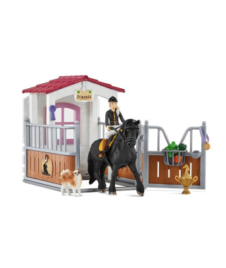 SCHLEICH - Box pour chevaux Tori & Princess - 42437 - Gamme Horse Club