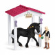 SCHLEICH - Box pour chevaux Tori & Princess - 42437 - Gamme Horse Club