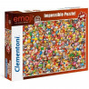 Puzzle Emoji 1000 pieces - Clementoni - Impossible Puzzle - Pour adultes - 14 ans et plus