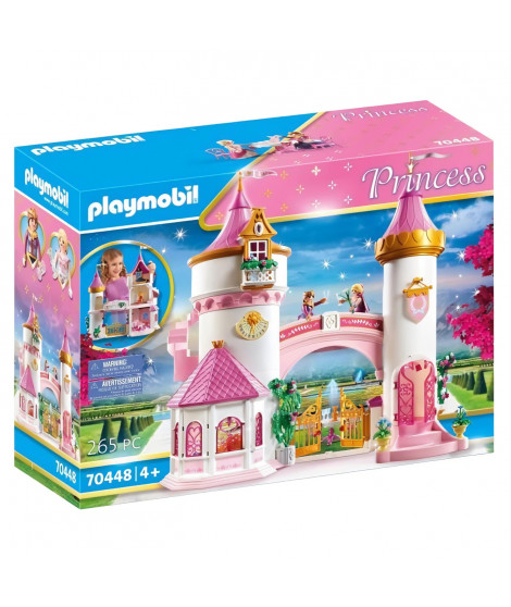 PLAYMOBIL - Palais de princesse - 265 pieces - 2 personnages inclus - A partir de 4 ans