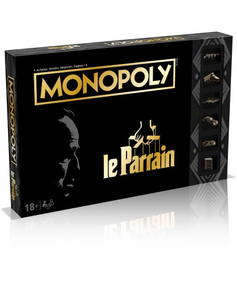 MONOPOLY - Le Parrain - Jeu de société - A partir de 18 ans