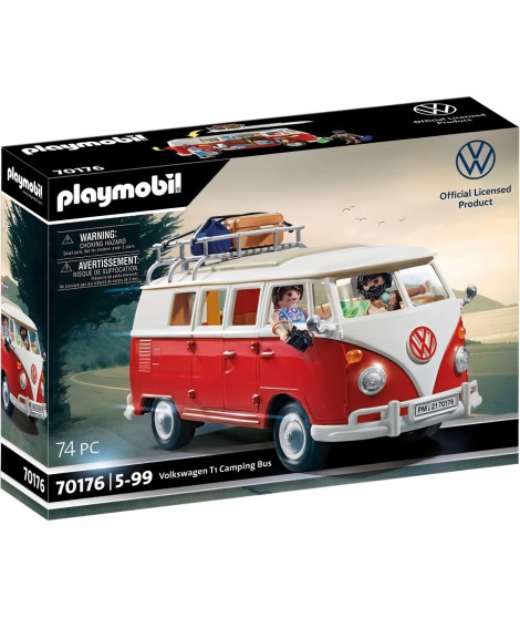 PLAYMOBIL - 70176 - Volkswagen T1 Combi - Classic Cars - Voiture de collection