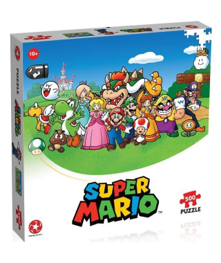 SUPER MARIO AND FRIENDS Puzzle 500 pieces