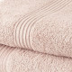 TODAY Lot de 1 Drap de Bain 100% coton 70x130 cm + 1 Serviette de Bain 50x100 cm - Rose des sables
