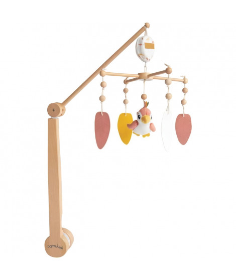 Mobile musical perroquet - Multicolore - 40 cm