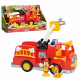 Mickey, Camion de Pompier , avec fonctions sonores et lumineuses, 2 figurines incluses, Jouet pour enfants des 3 ans, MCC00