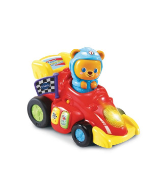 VTECH - Titours, Champion de Course - Véhicule Interactif pour Bébé de 12 mois et plus - Rouge