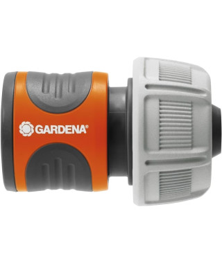 Raccord d'arrosage rapide GARDENA - Adapté tuyau Ø19 mm - Fixation 1 clic - Power Grip (18216-20)