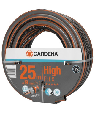 GARDENA Tuyau d'arrosage Comfort HighFLEX  Longueur 25m  Ø19mm  Anti noeud et indéformable  Garantie 25 ans (18083-20)