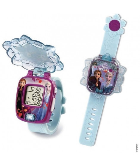 Montre-Jeu Interactive VTECH La Reine des Neiges 2 d'Elsa - Pour Enfant de 3 a 7 ans - Garantie 2 ans